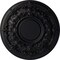 Ekena Millwork Jackson Ceiling Medallion (Fits Canopies up to 13 1/2"), Hnd-Painted Steel Gray, 32 3/4"OD x 2 1/2"P CM32JASGS - alternate 1